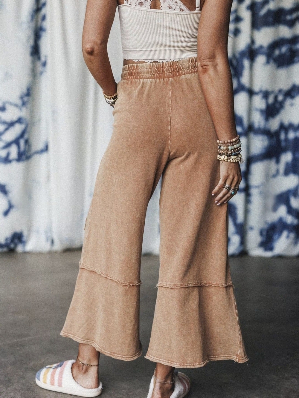 Easel Ethereal Wide Leg Pants - Picture 2 of 2